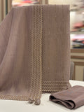 Hand-Embroidered Crush Georgette Suit Set