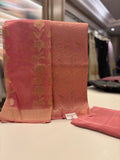 Pure Brocade Banarasi Unstitched Suit Set