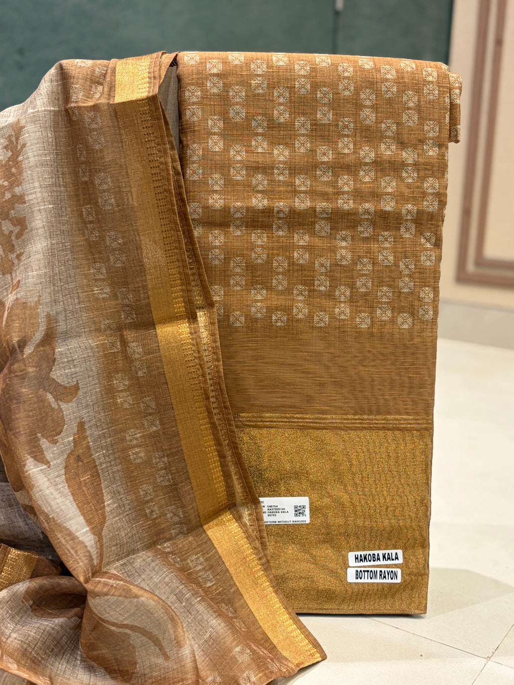 Soft Maheshwari Festive Suit Set – Graceful Tradition with a Contemporary Touch
