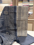 Soft Maheshwari Festive Wear Kantha Work Suit Set