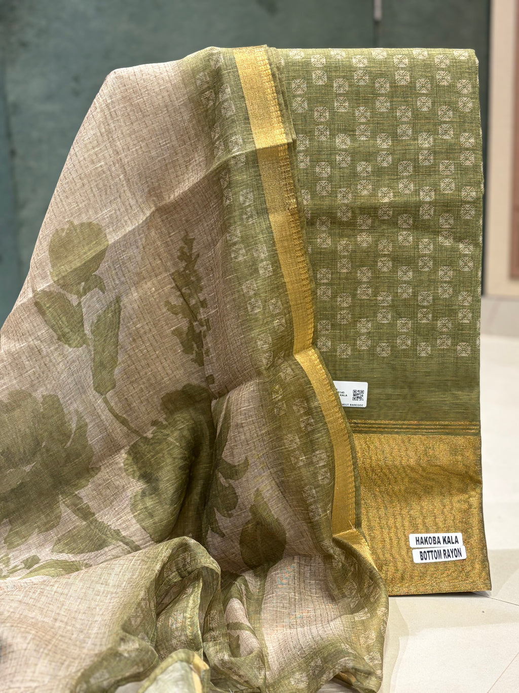 Soft Maheshwari Festive Suit Set – Graceful Tradition with a Contemporary Touch