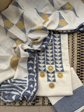 Premium Linen Cotton Unstitched Suit Set