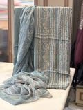 Pure Crepe Printed Suit Set – Timeless Elegance