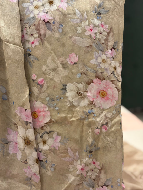 Blush Meadow – Pure Georgette Printed Suit Set