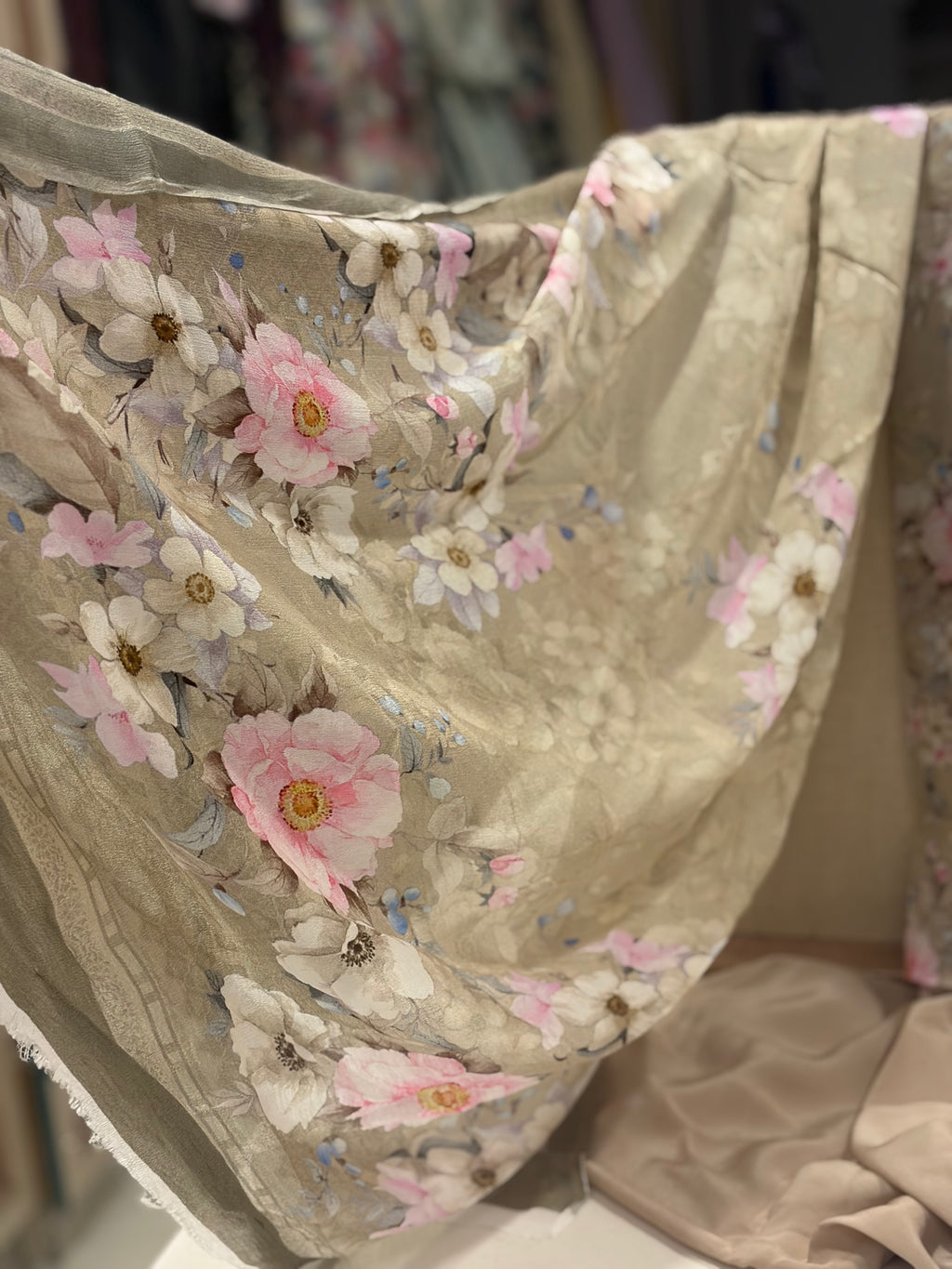 Blush Meadow – Pure Georgette Printed Suit Set