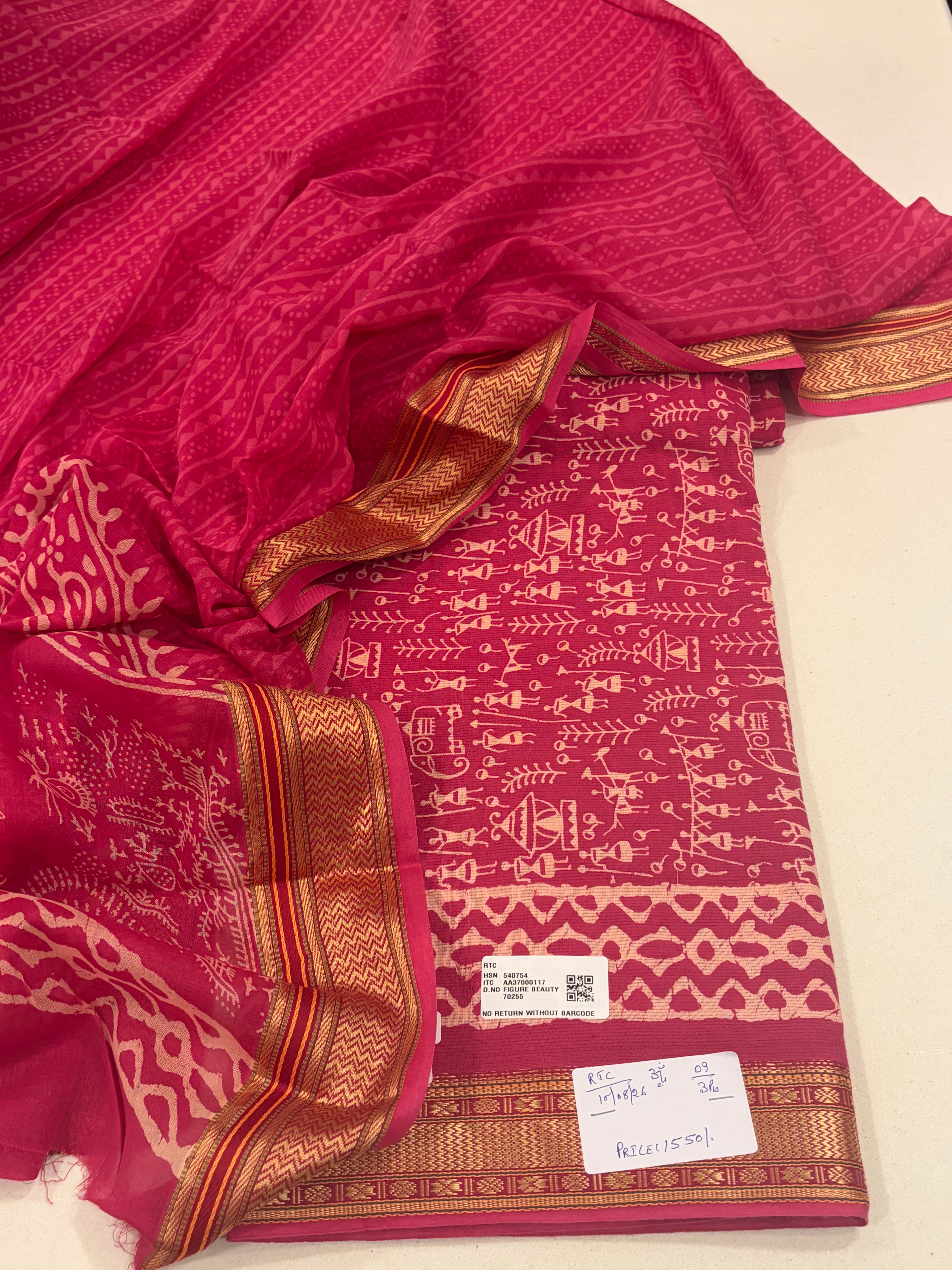 Pure Cotton Worli Print Suit Set