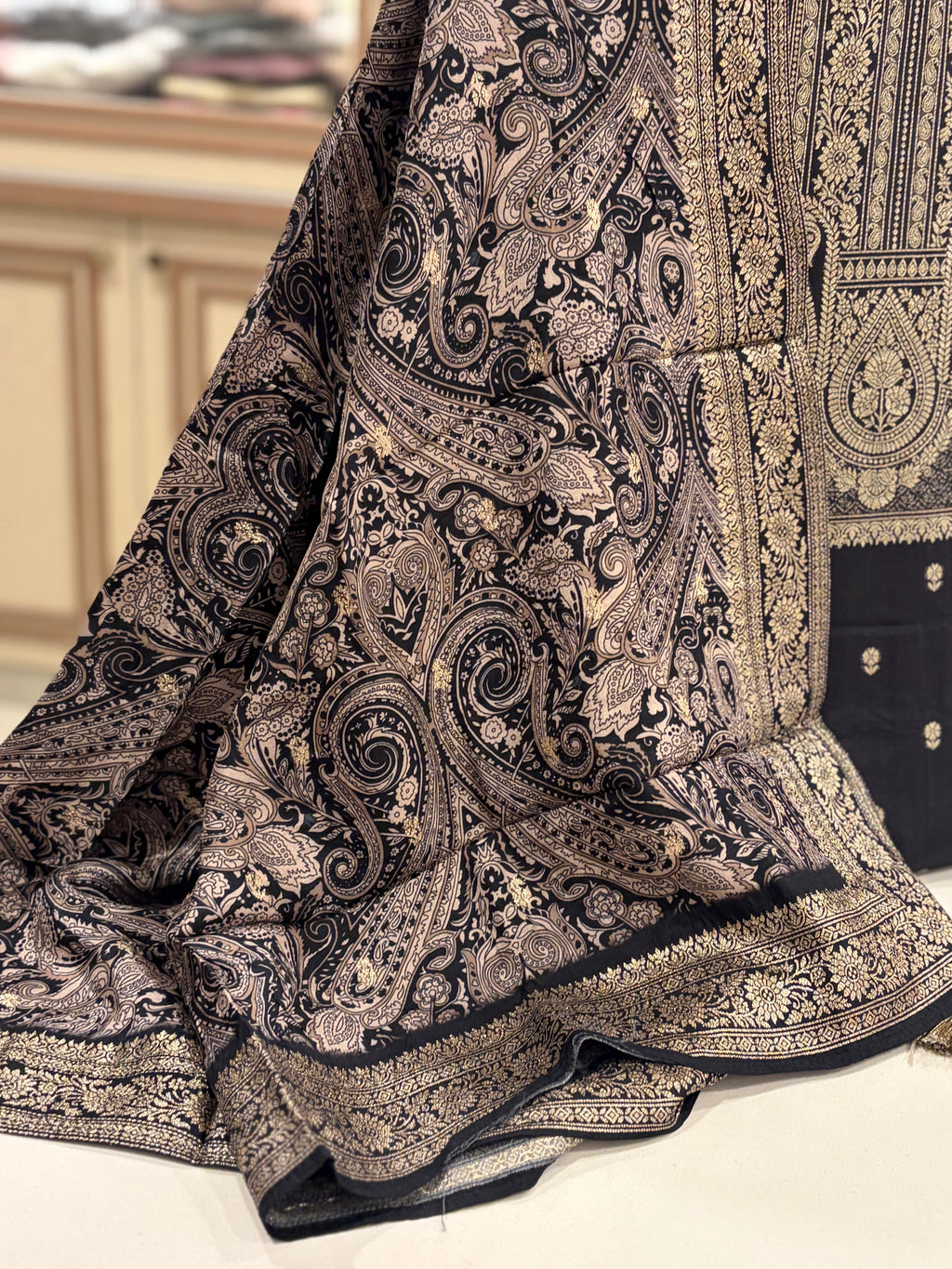 Royal Banarasi Crepe Silk Suit Sets