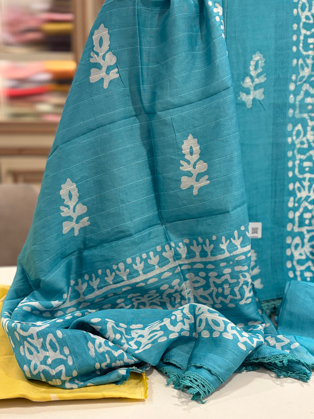 Soft Muslin Festive Unstitched Suit Set