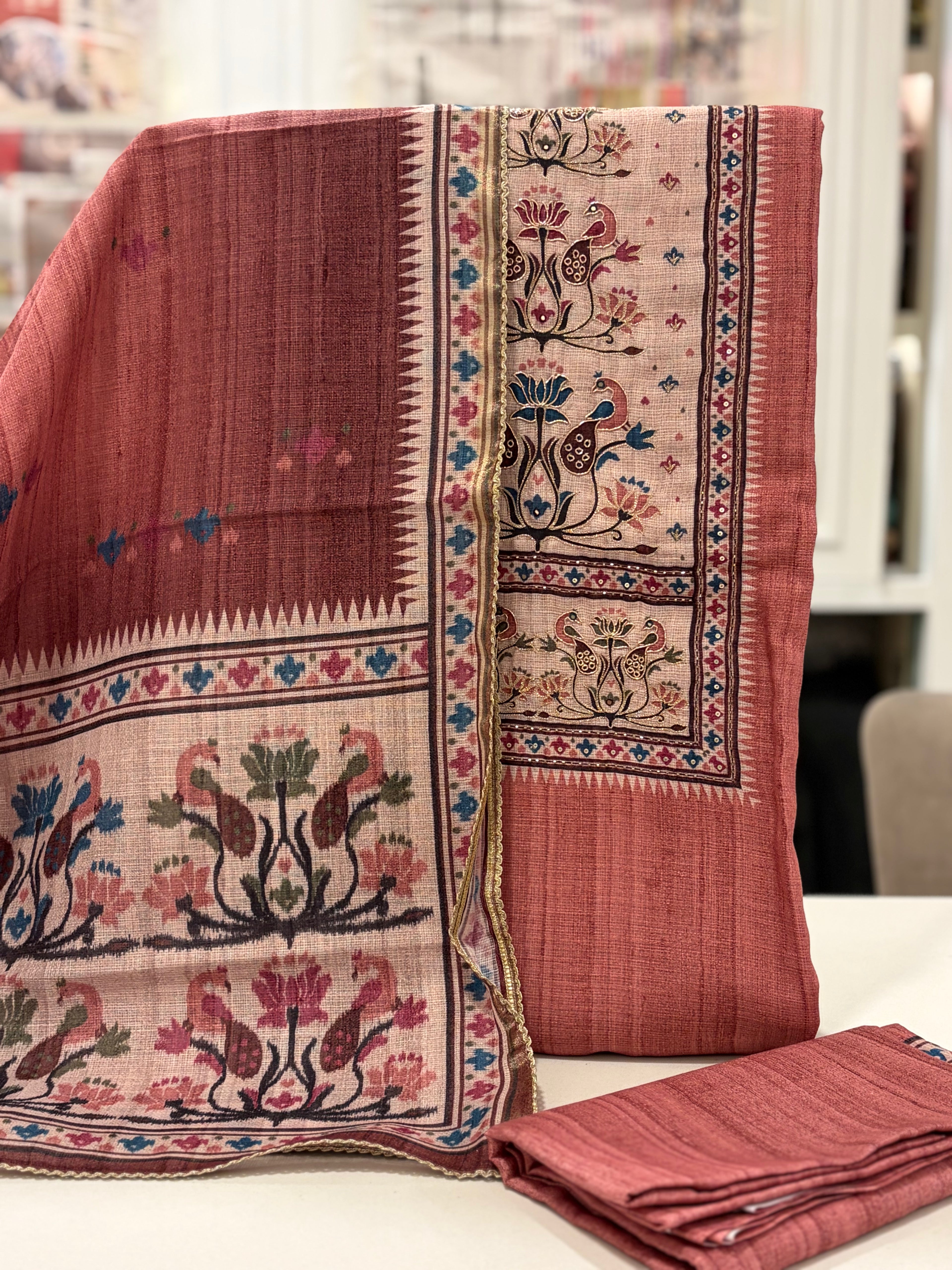 ✨ Festive Elegance, Woven in Softness ✨