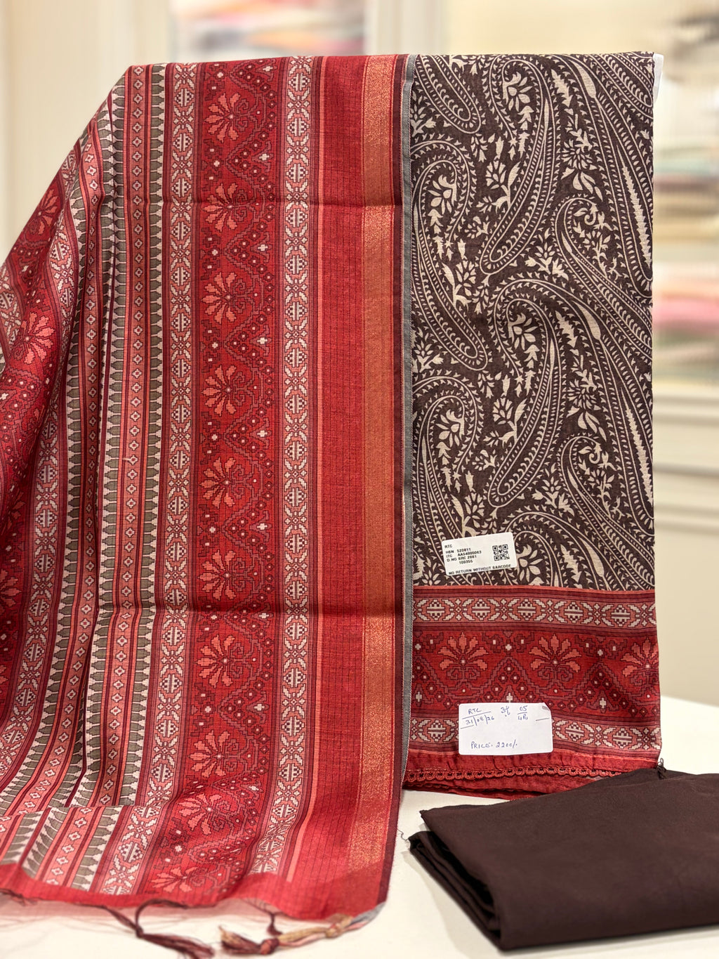 Softest Maheshwari Unstitched Suit Collection ✨